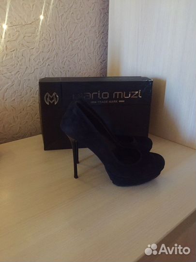 Туфли замшевые Mario Muzi