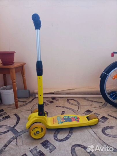 Самокат трехколесный kreiss