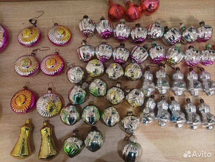 Елочные игрушки СССР