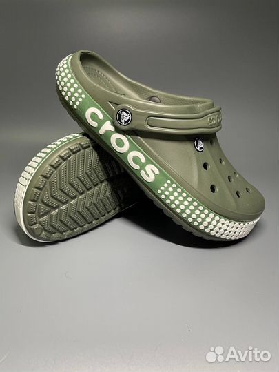 Crocs сабо мужские (хаки)