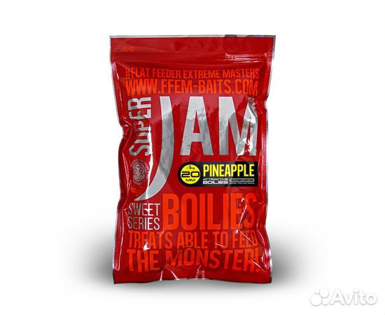 Ffem Super Jam Boilies 20мм\1 кг (Варенные бойлы)