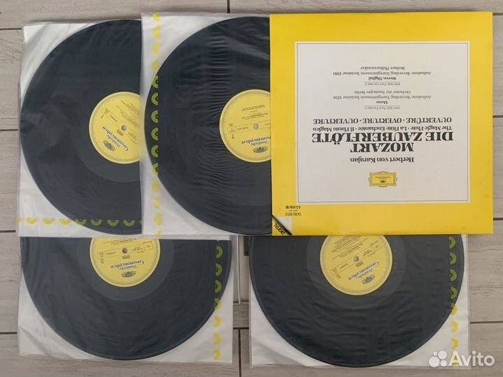 Винил классика Mozart 3LP+ bonusLP