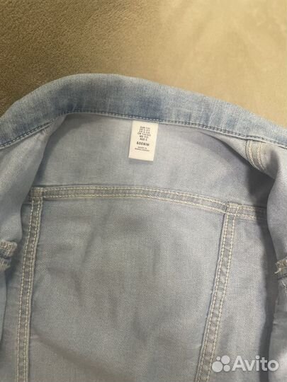 Джинсовая куртка h&m 110