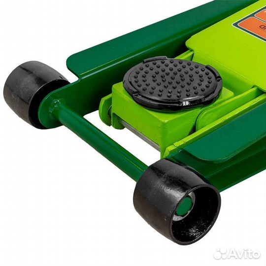 Домкрат подкатной низкий двухпоршневой 3т