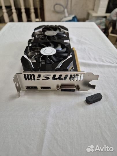 Видеокарта MSI GeForce GTX1050Ti 4GT OC