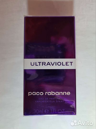Парфюм вода Paco rabanne ultraviolet 30ml