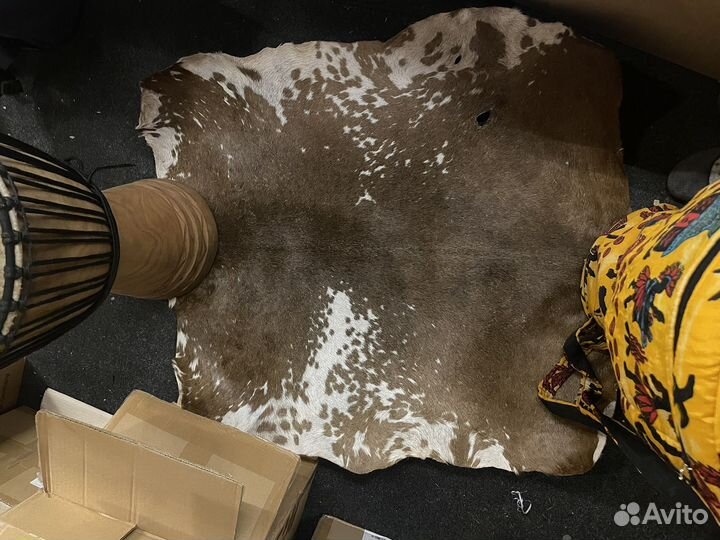 Кожа африканской козы, мембрана на джембе и бубен