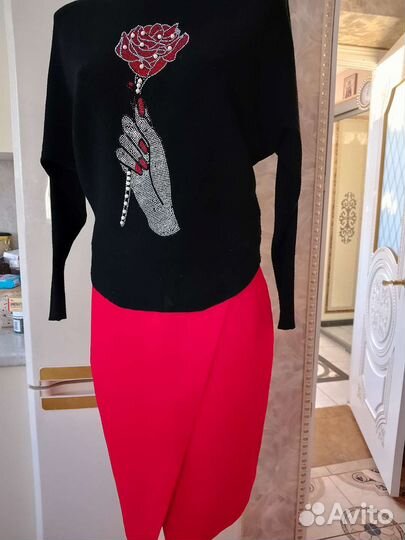 Бадлон, пуловер 46-48