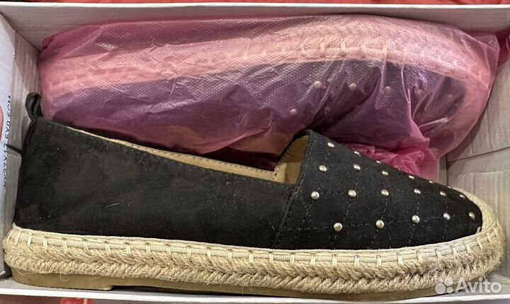 Эспадрильи женские 38 размер
