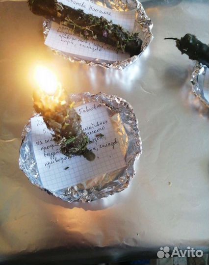 Свечи с программой