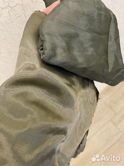 Сукно шинельное отрез 320*143 зеленое