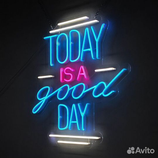 Неоновая вывеска на заказ / Рекламная вывеска