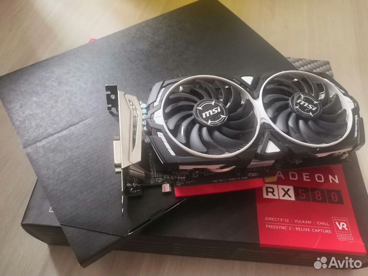 Видеокарта rx580 8gb
