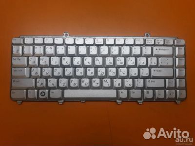 Б/У клавиатура для ноутбука Dell 1420 Серебро