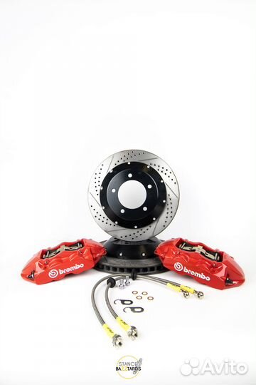 Тюнинг тормозов Nissan 180sx Brembo GT4 задних спо