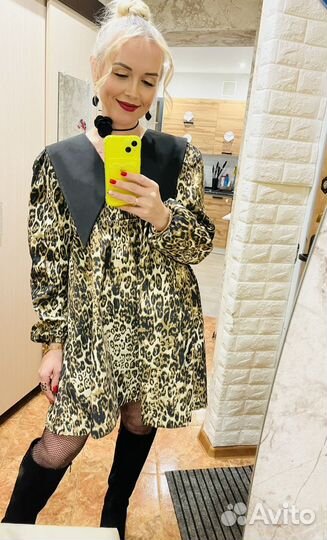 Леопардовое платье sreda