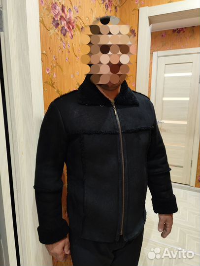 Дубленка натуральная мужская 50 52