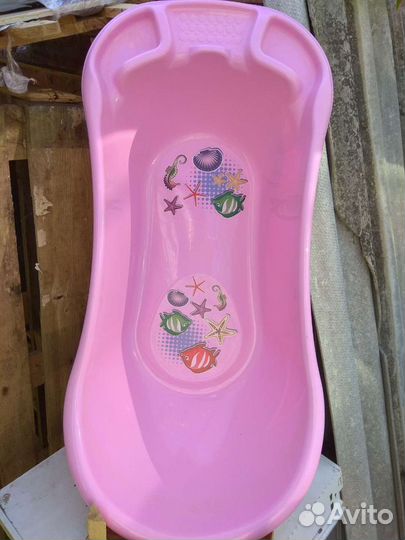 Ванночка для купания пластиковая б. у