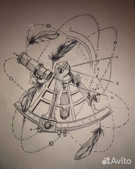 Эскизы тату, рисунки на заказ