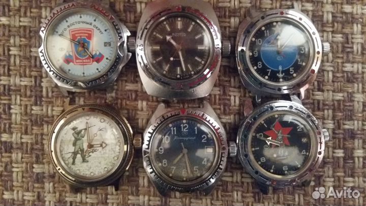 Часы рикон. восток. полет. браслеты