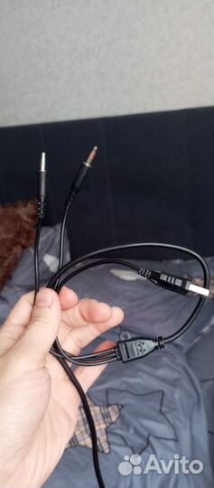 Игровые наушники с микрофоном
