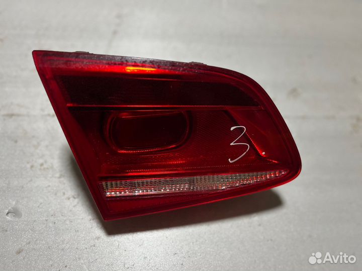 Задний фонарь левый volkswagen passat b7