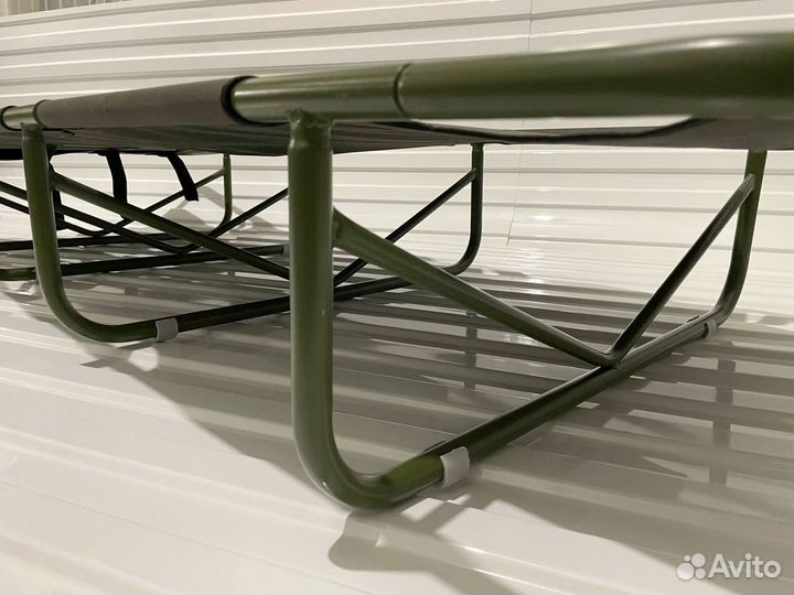 Раскладушка 190*75. Складная. Стальной каркас