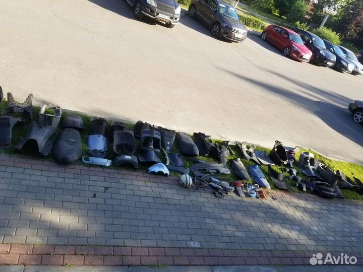 Пластик на японские скутеры