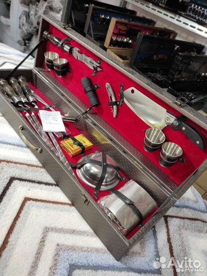 Шашлычный набор в кейсе