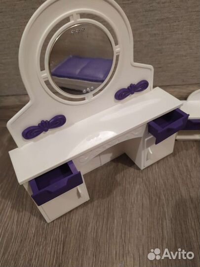 Мебель для кукол кровать спальня