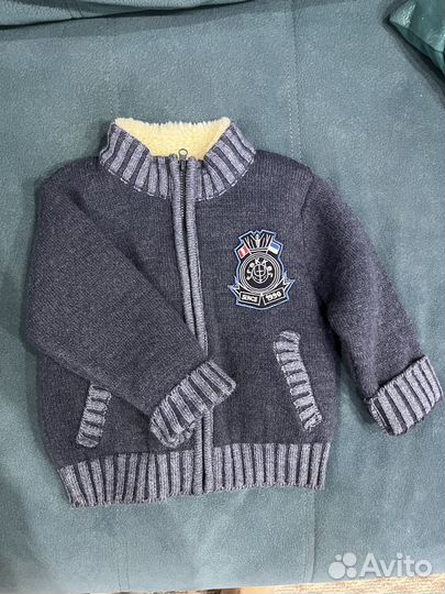 Кофта детская теплая 18-24 месяца