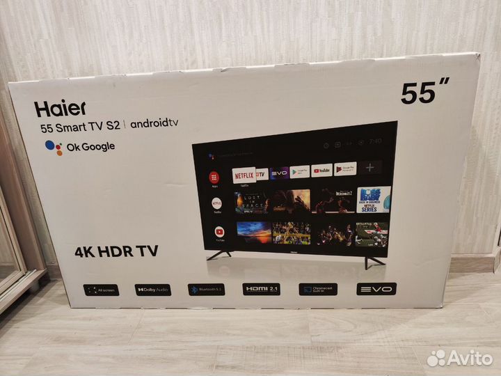 Телевизор Haier 55 SMART TV S2, 55