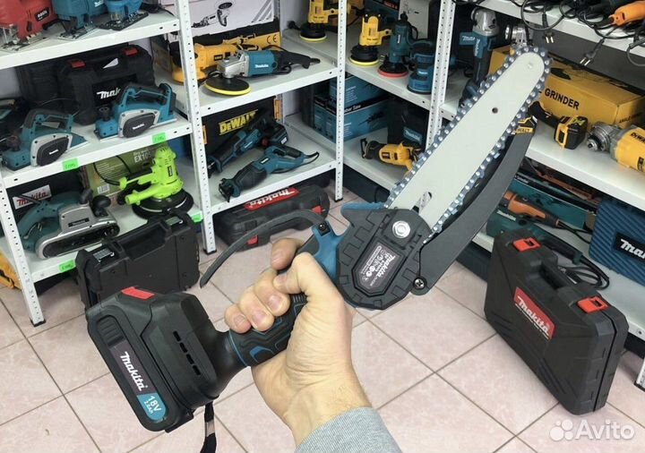 Цепная мини пила сучкорез Makita