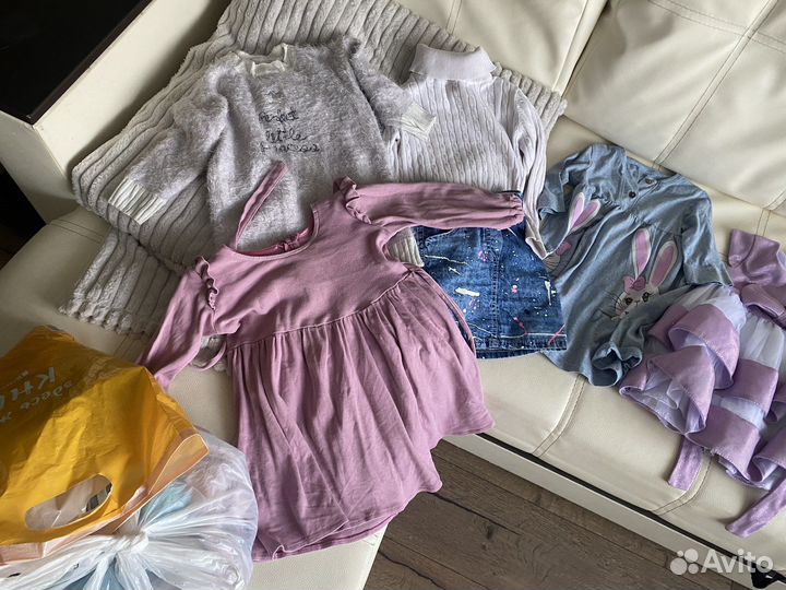 Одежда для девочек 2-3-4 года, размер 86-104