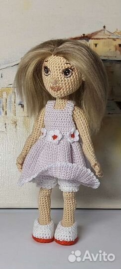 Вязаная кукла