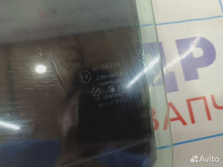 Стекло двери задней левой Nissan Teana (J31) 82301