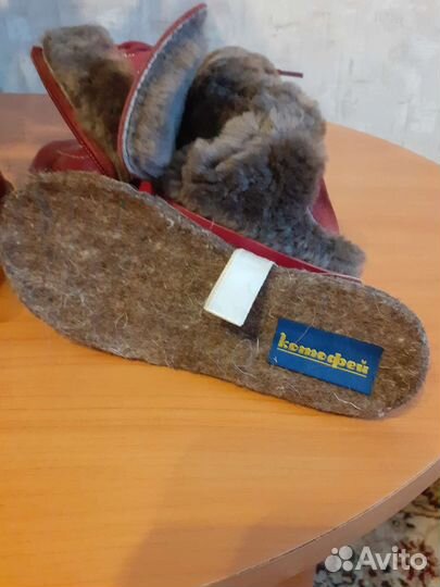 Сапоги на девочку Зима