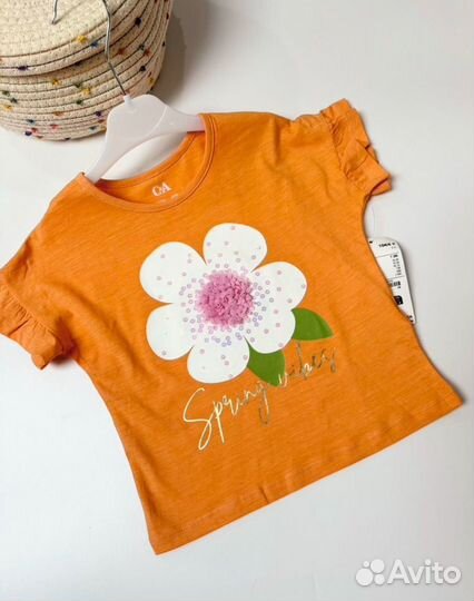 Футболка на девочку 110 122