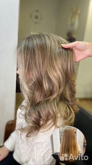 Восстановление волос, полировка, окрашивания