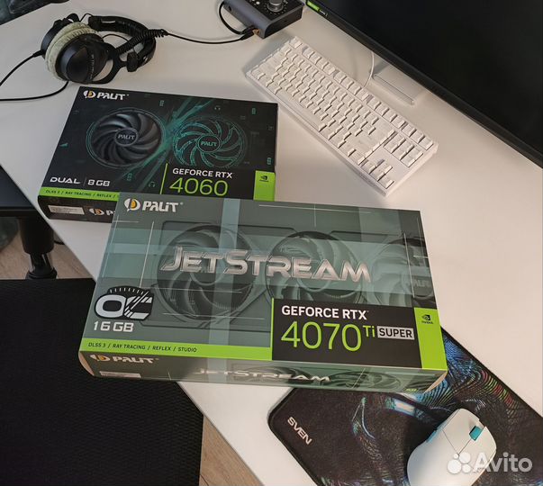 Видеокарта Palit Jetstream rtx4070ti super