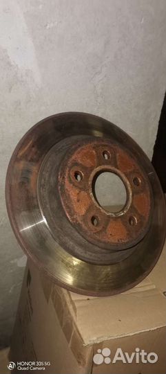 Тормозные диски задние Volvo s40, V50, c30