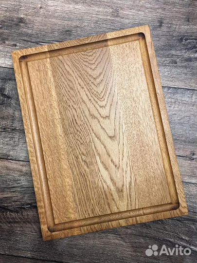 Доска кухонная из массива дуба большая