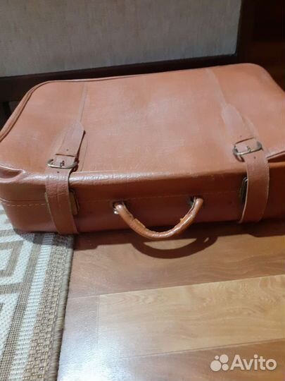 Кожаный чемодан СССР