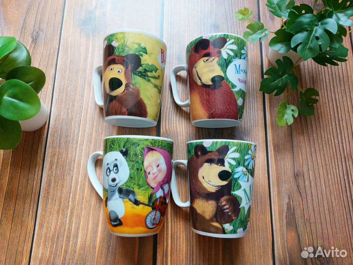 Кружка Маша и медведь