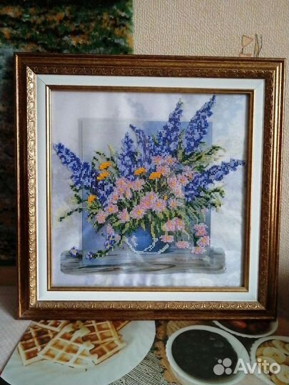 Картины вышитые бисером