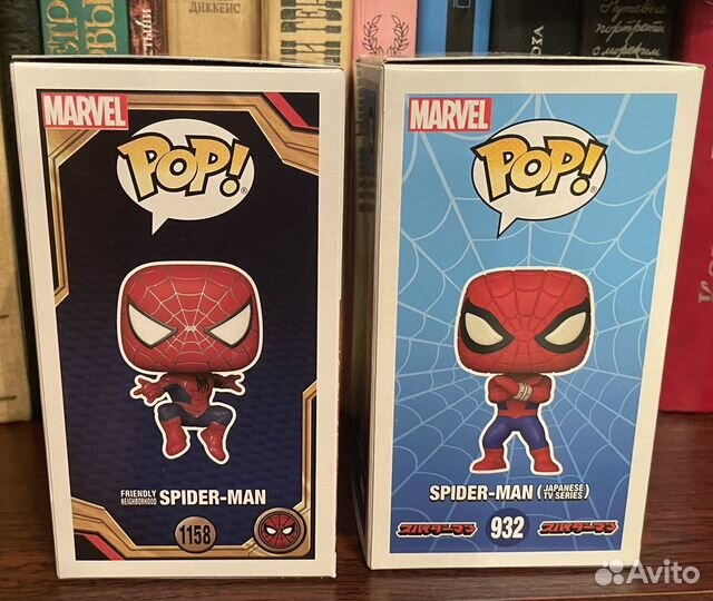 Фигурки Funko pop spider-man 932 1158