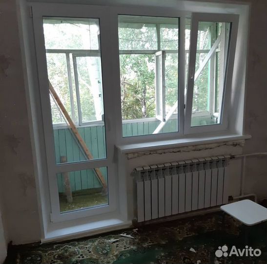 Окно пластиковое. Остекление лоджий