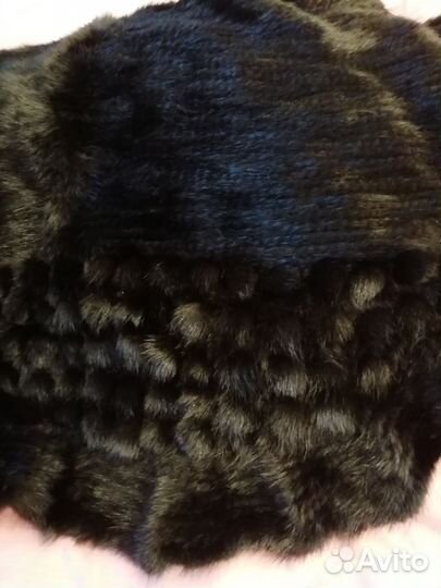 Палантин из норки, горжетка, платок