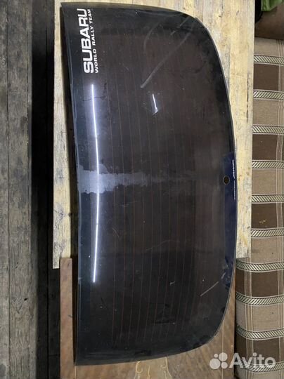 Заднее стекло subaru impreza gh8 хэтчбек