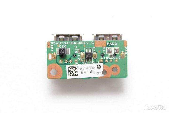 USB плата daut3ATB6C0 HP Pavilion DV6-2000